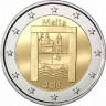 2 евро, 2018 г. Мальта. Культурное наследие