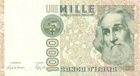 1000 лир Италии 06.01.1982 года р109b