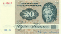 20 крон Дании 1981 года p49c(3)