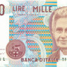 1000 лир Италии 1990 года р114