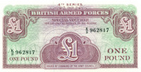 1 фунт Великобритании 1962 года р M36