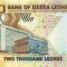 2000 леоне Сьерра-Леоне 2010-2021 года р31