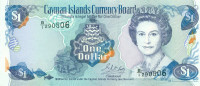 1 доллар Каймановых островов 1996 года р16а